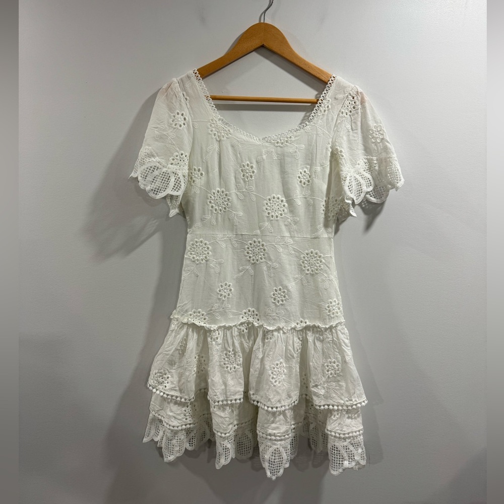 o.p.t Brisa Lace Eyelet Dress Size XS
